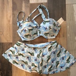 Lilo And Stitch Two Piece Swimsuit